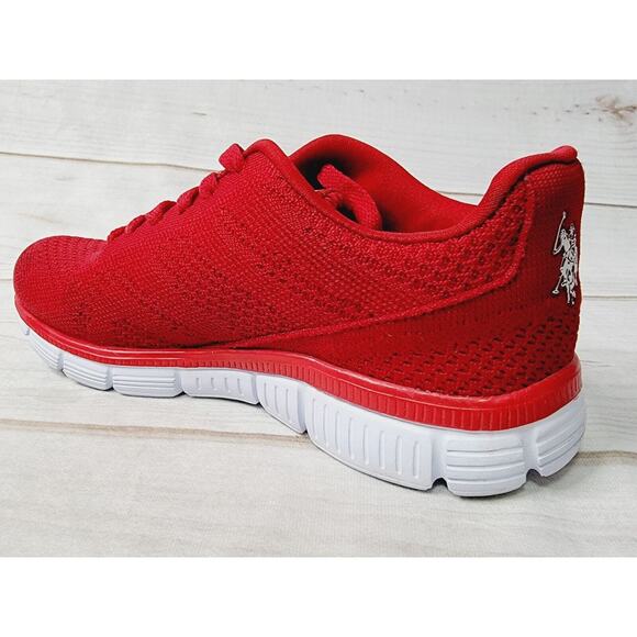 U.S. Polo Assn. Mesh Red Running Women's Shoe Size 6 - Picture 12 of 16